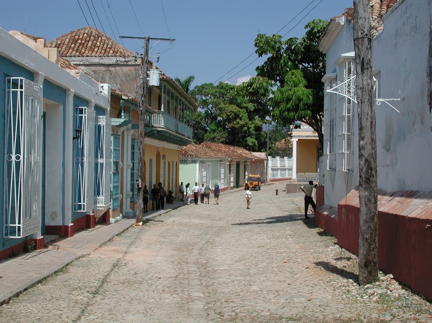 Street in Trinidad, Cuba